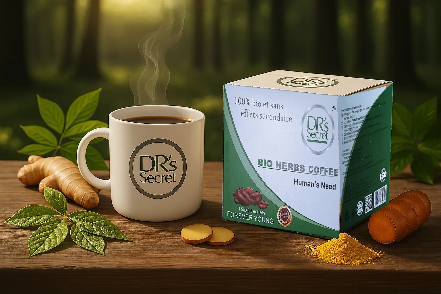 Café bio herbs de Dr's Secret