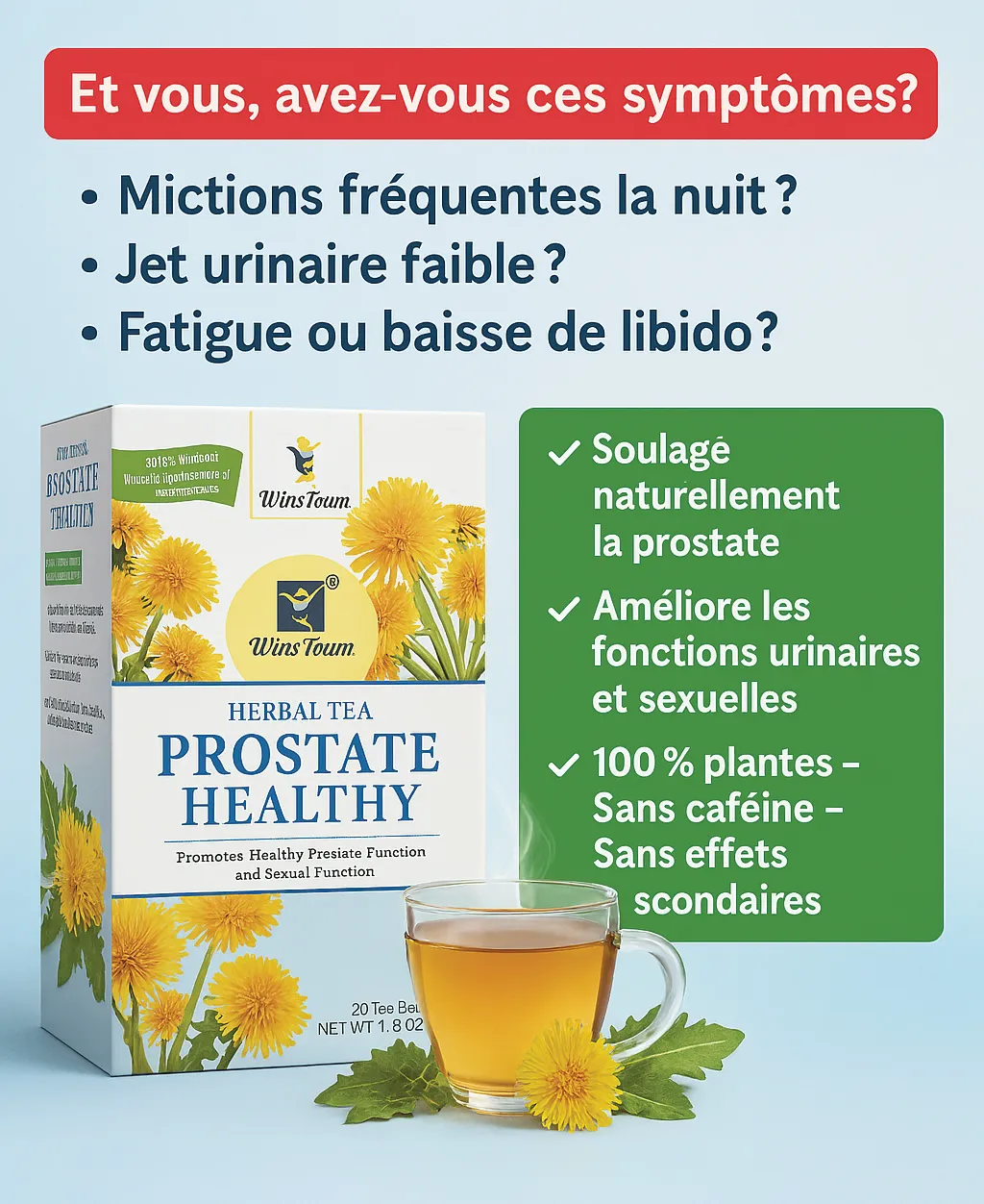 💥 Tisane Prostate Healthy - WinsTown