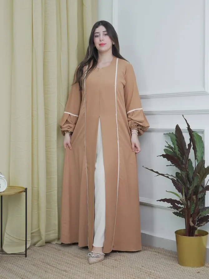 عباية فاخرة من قطعتين