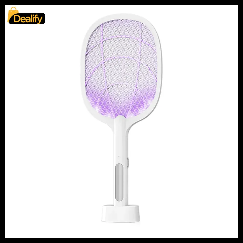 🦟 Raquette Anti-Moustique 1800 mAh - Éliminez les Moustiques Facilement ! 🔋