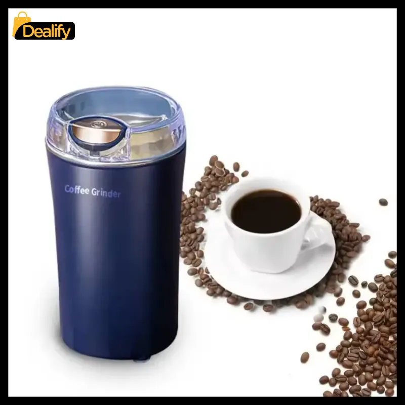 Moulin Électrique Multifonction - Café, Grains & Épices ☕🌿