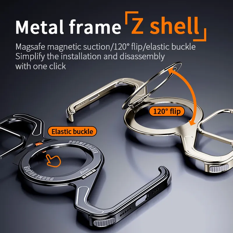 Coque Magnétique Z en Titanium