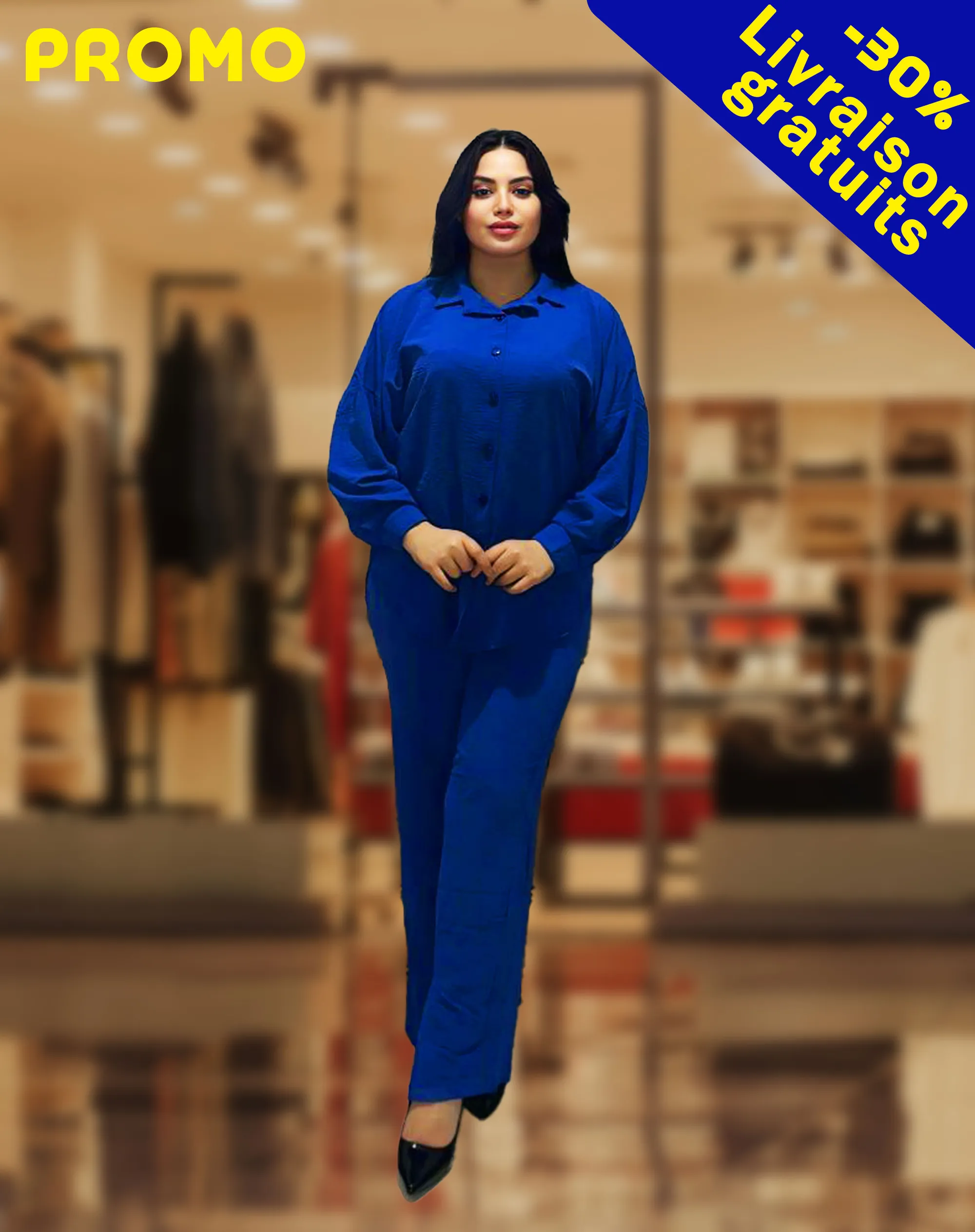 Ensemble Été Élégant – Modèle 2 | Style & Confort Inégalés 🩷