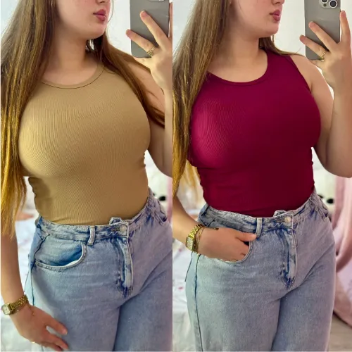 🖤 Pack CROP-TOP ONOTAH – 5 couleurs essentielles pour tous tes looks !