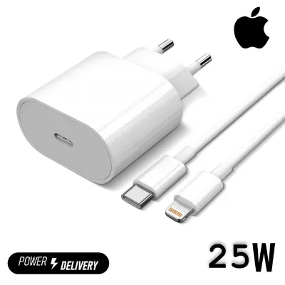 Chargeur Rapide 25W Apple Certifié MFi pour iPhone 14