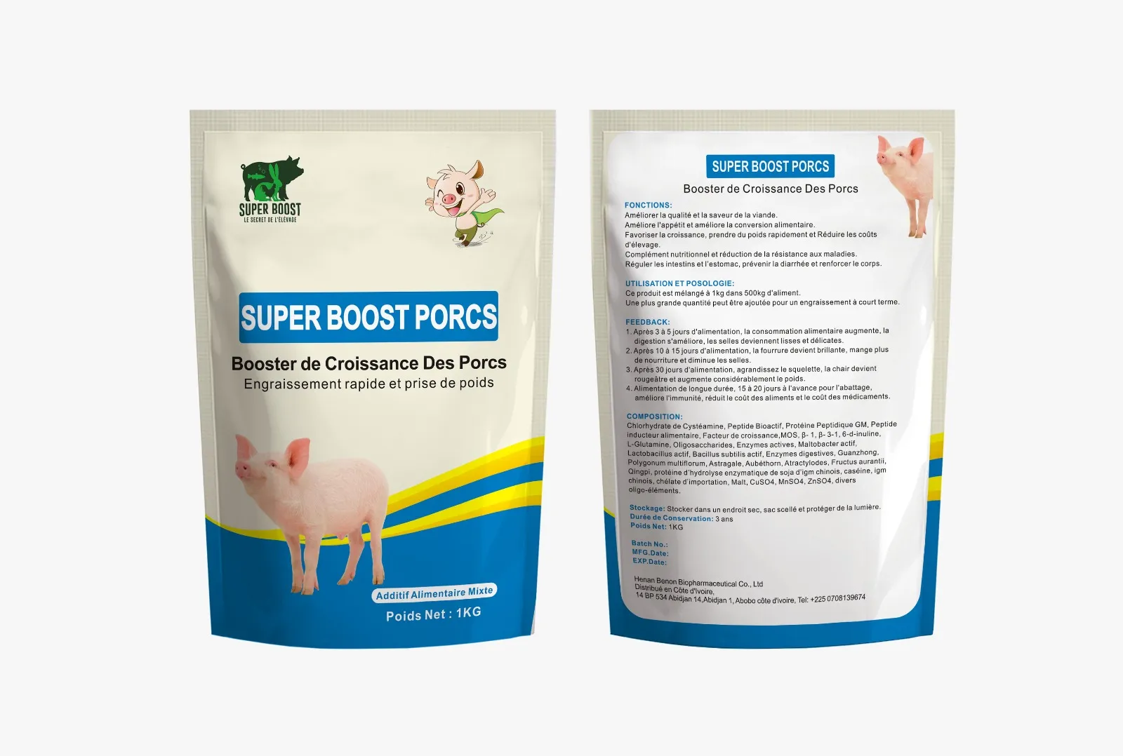 Super boost PORCS 1KG đ·