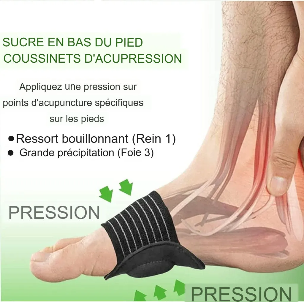 🌟 DiaZen™ Coussinets d'acupression pour les pieds – Bien-être ultime à portée de main ! 🦶💆♀️