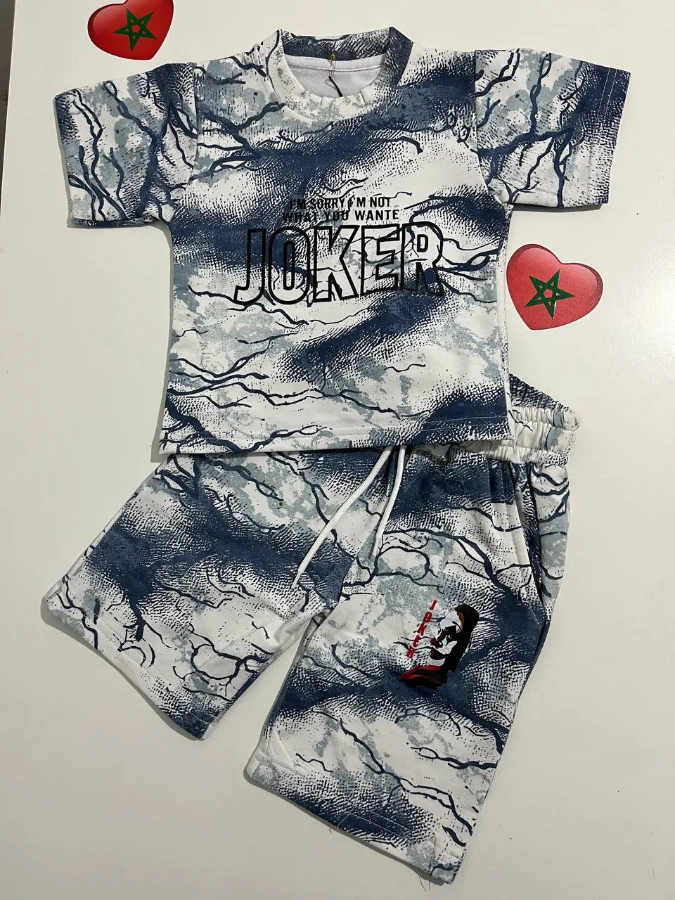 Ensemble Tee-Shirt + Short - Joker