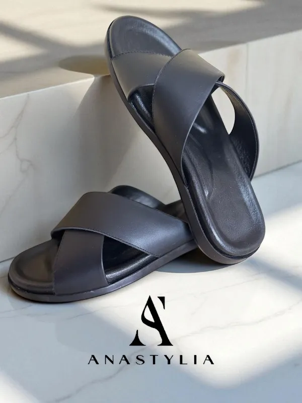 ✨BlackCross – Ligne Premium Homme 100% Cuir nubuck