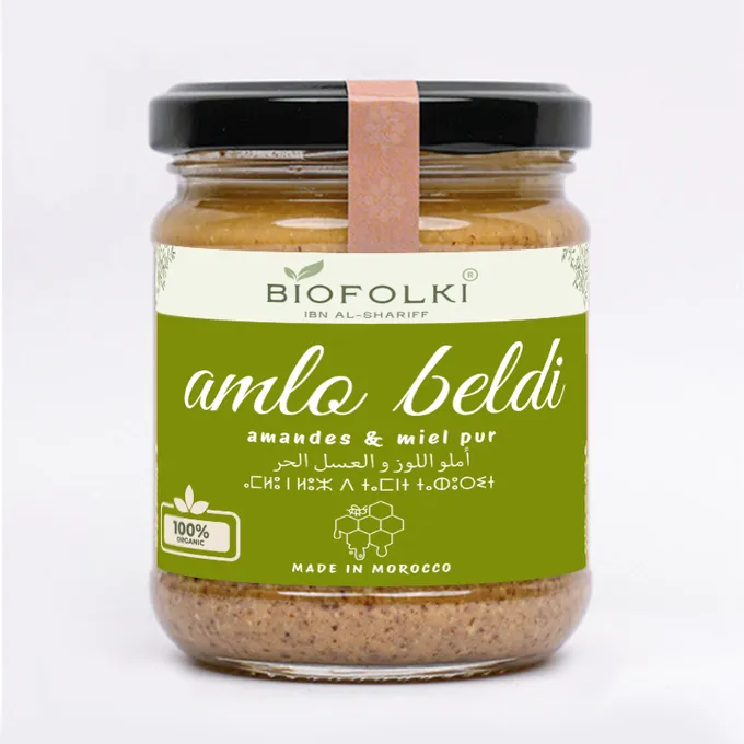 Amlou beldi amandes et miel