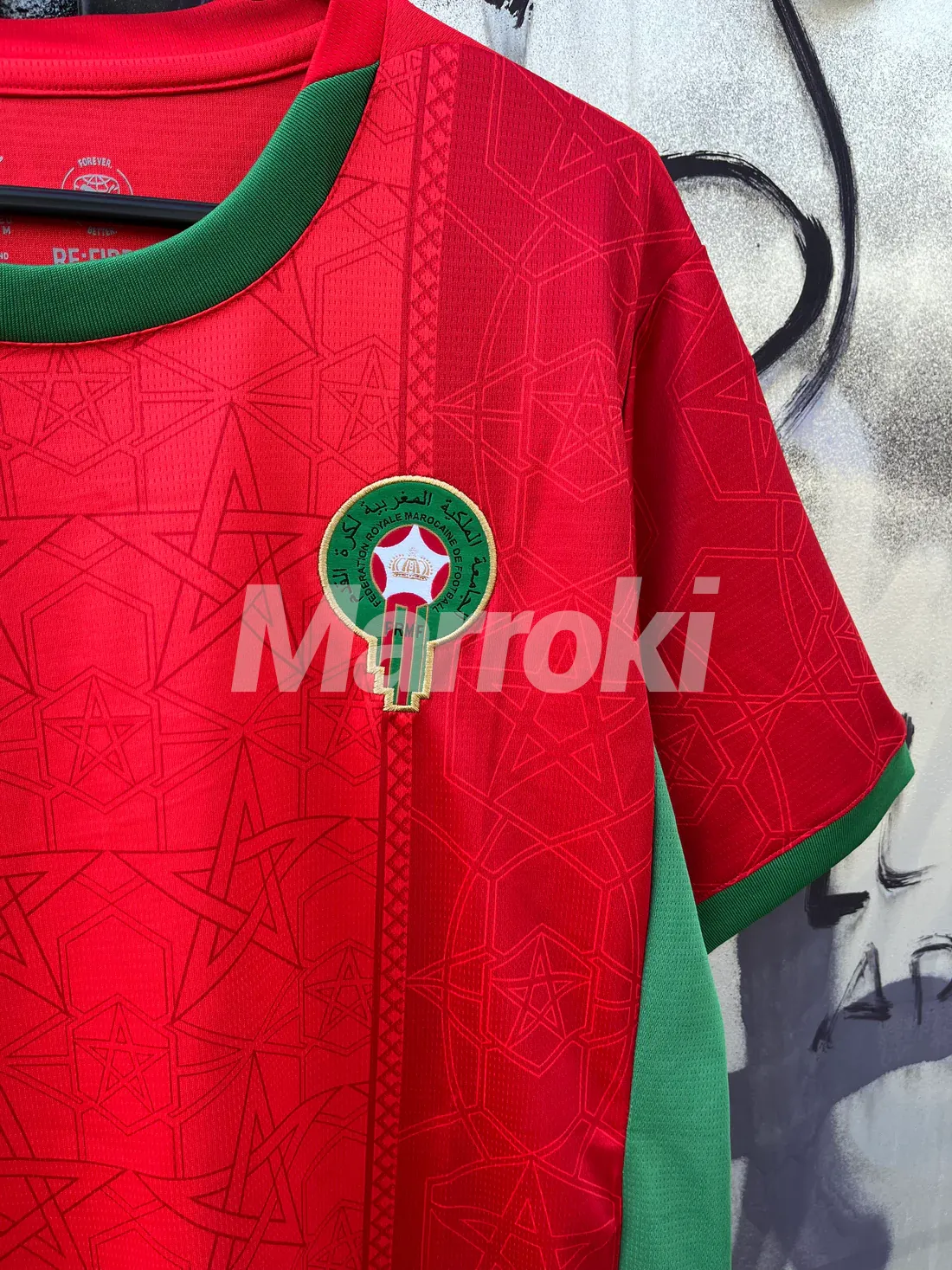 Maillot Officiel Rouge et Blanc CAN 2025 – Édition Premium 