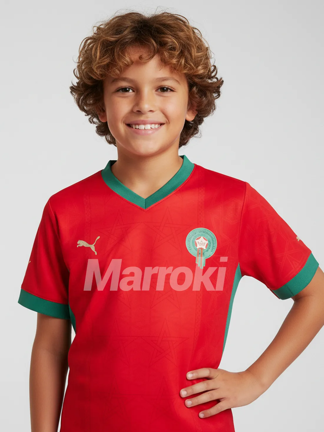 Maillot Officiel Garçons – Premium CAN 2025