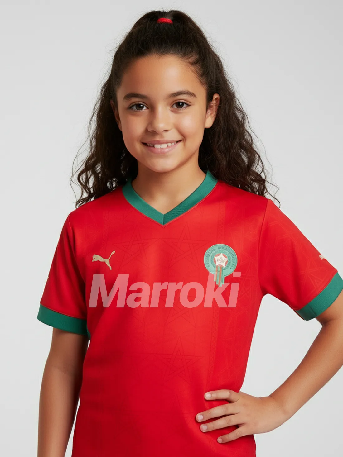 Maillot Officiel Filles – Premium CAN 2025