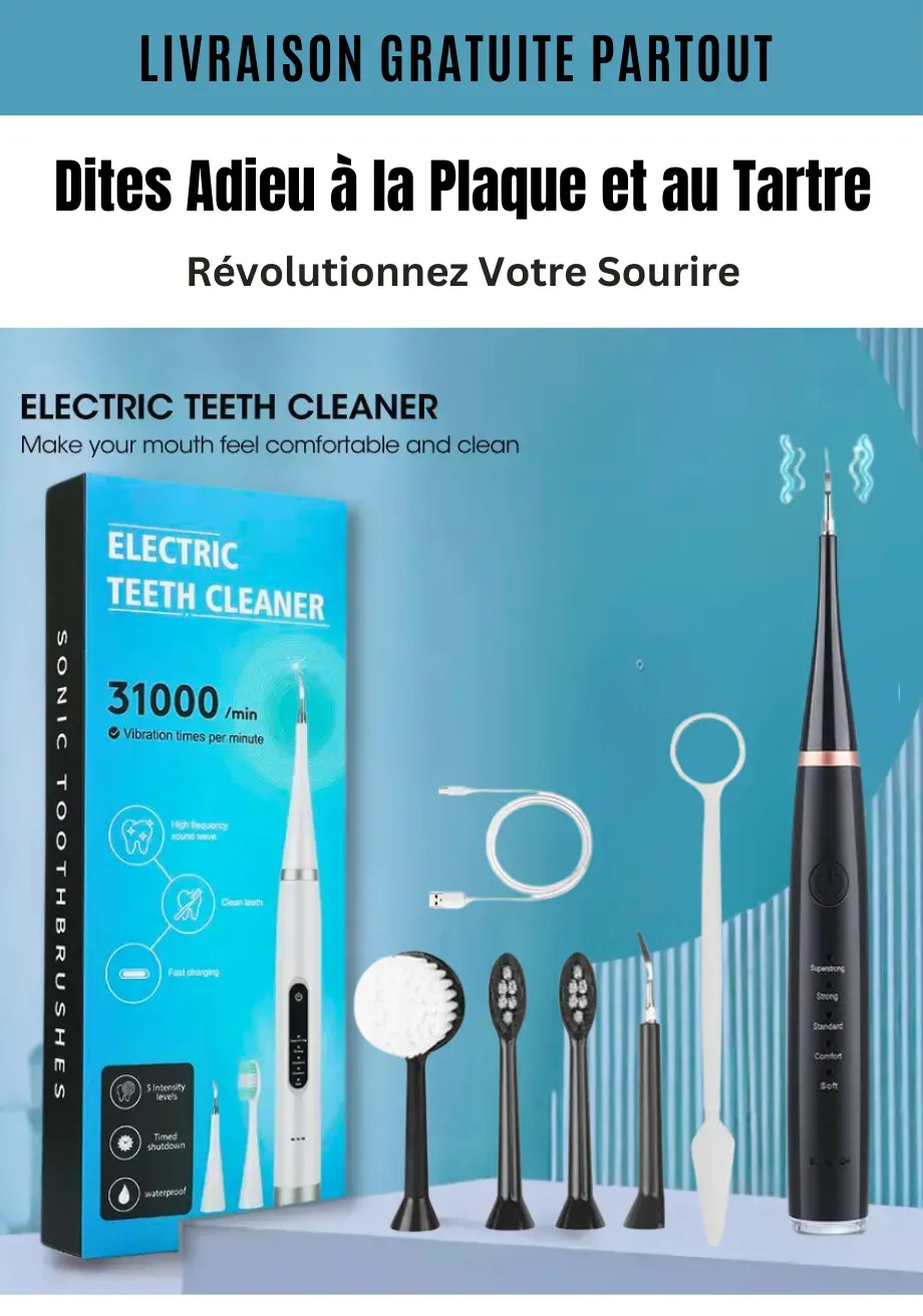 Détartreur dentaire rechargeable