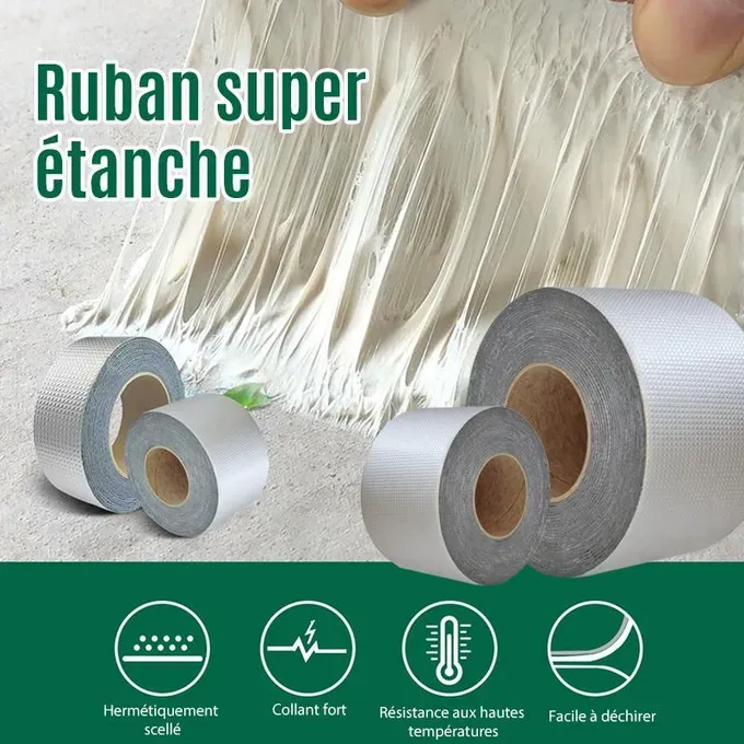Ruban super étanche, caoutchouc butyle 5 M