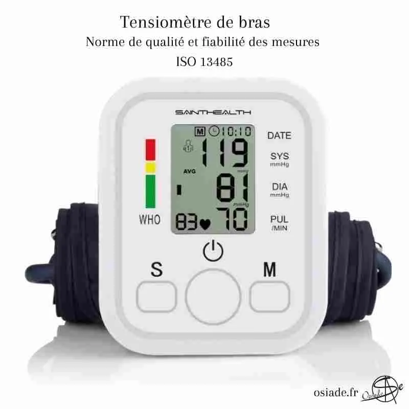 🩺 Tensiomètre Électronique Portable pour le Bras
