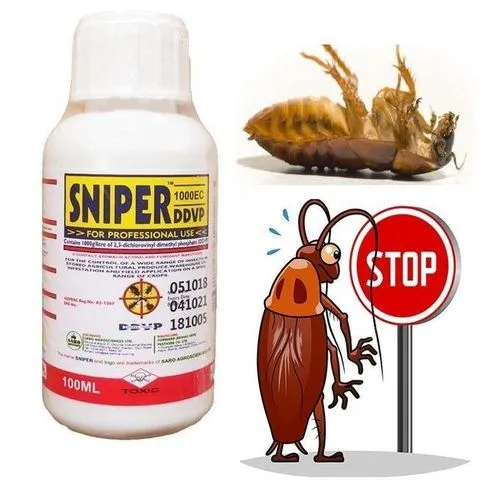 Sniper Anti Punaise de Lit et Cafard 100ml – Insecticide Ultra Puissant contre Blattes, Puces et Moustiques